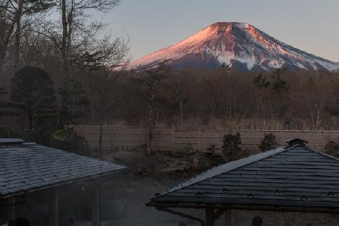 2018/01/01の富士山