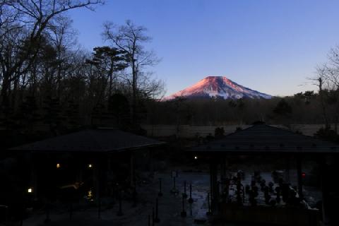 2018/01/02の富士山